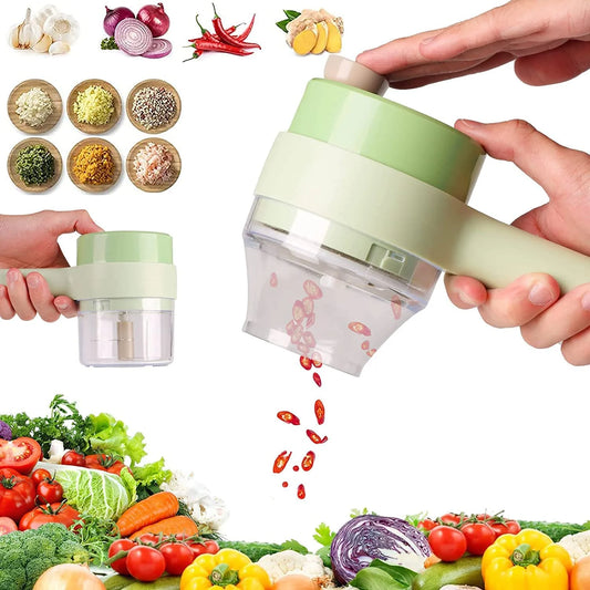 Kitchen Chopper - Multi-functional Electric Vegetable Cutter