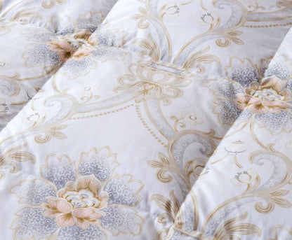 Rafia Ornate Printed Goose Down Cotton Comforter