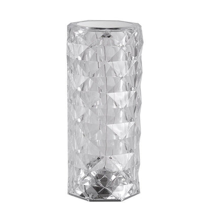 16 Colors Crystal Diamond Table Lamp | USB Charging | Touch Control