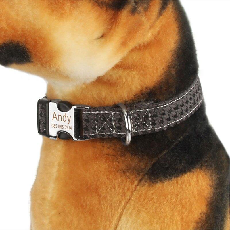 Custom Pet Patterned Collar Tag
