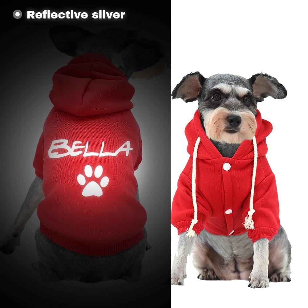 Personalized Cotton Dog Custom Hoodie