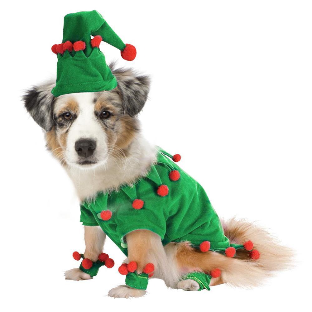 Christmas Elf Dog Costume