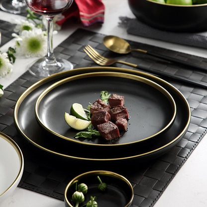 Legacy Black Luxury Dinnerware Set