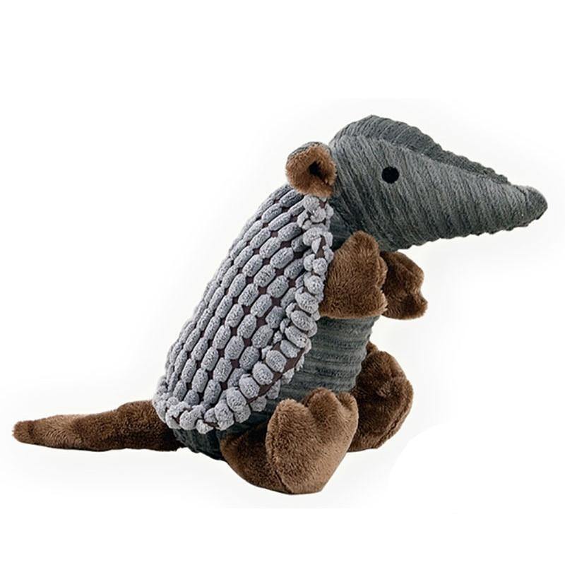 Armoured Armadillo Dog Plush Squeaker