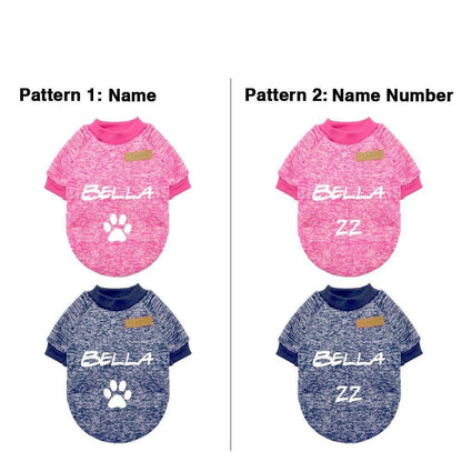 Custom Personalized Dog Sweater Vest