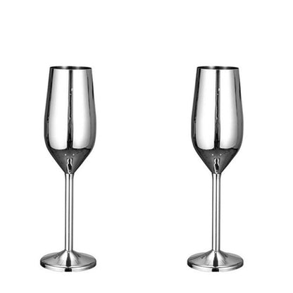Ibiza Stainless Steel Glasses