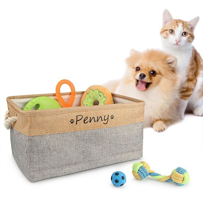 Custom Wide Pet Toy Basket