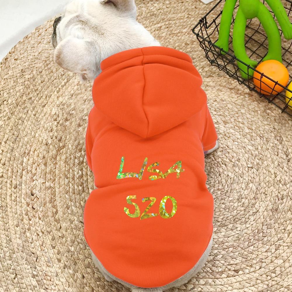 Personalized Cotton Dog Custom Hoodie