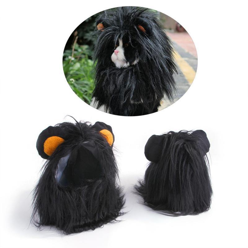 Cute Cat Lion Mane Hat Costume