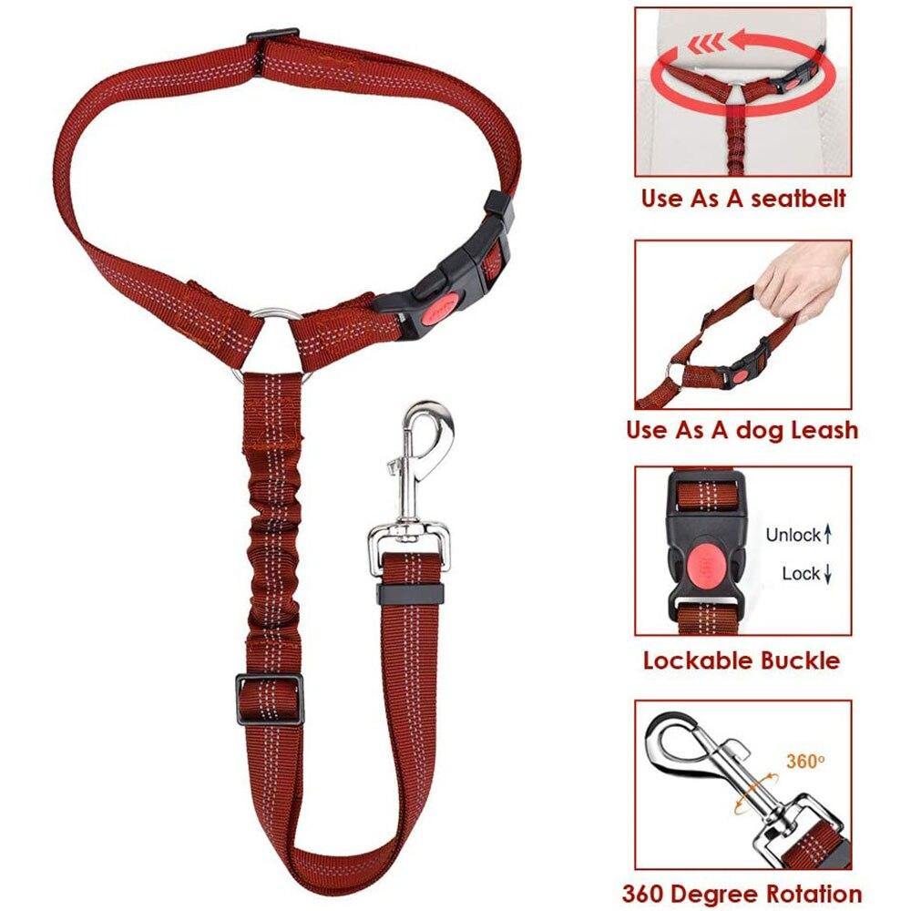 Dog Safety Ultra Seat Belt Harness