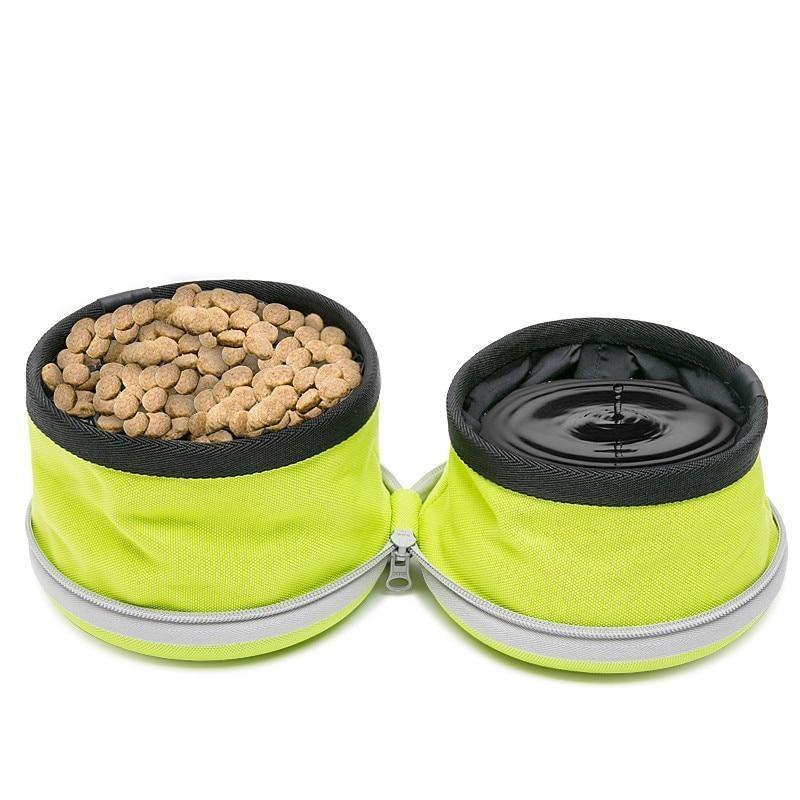 Collapsible Two Way Travel Bowl
