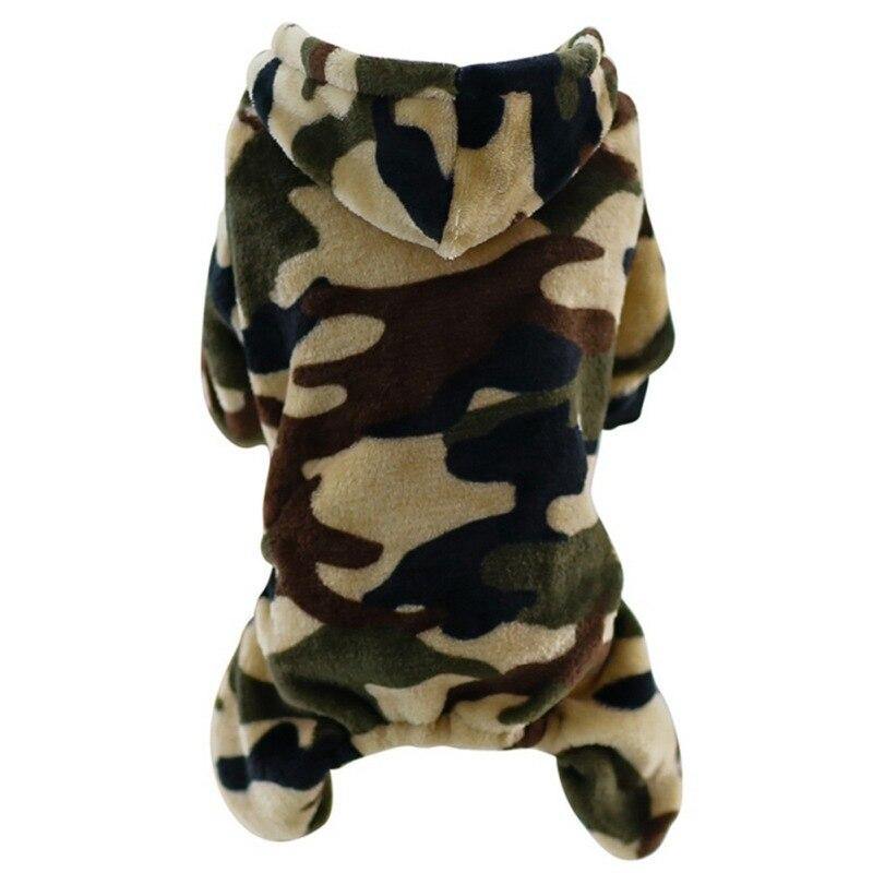 Camouflage Thick Dog Sweater