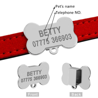 Personalized Puppy Collar with ID Tag