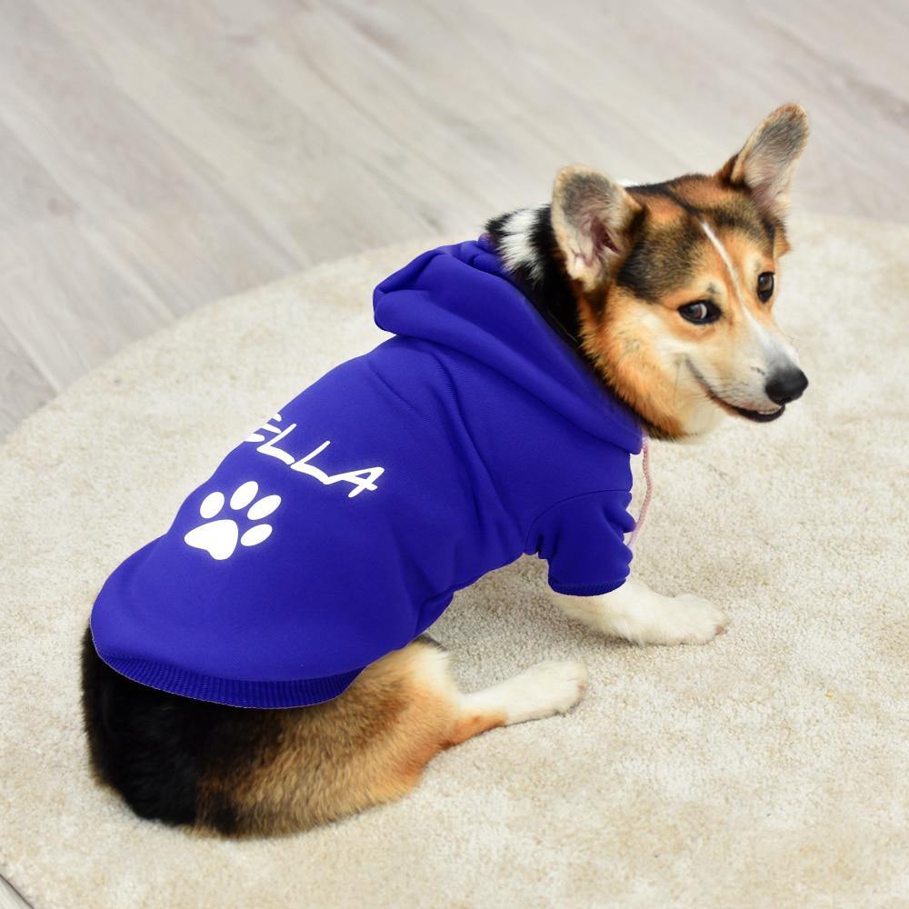 Personalized Cotton Dog Custom Hoodie