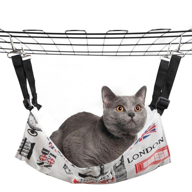 Durable Hanging Cat Hammock Lounger Bed