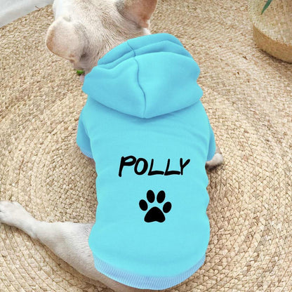 Personalized Cotton Dog Custom Hoodie