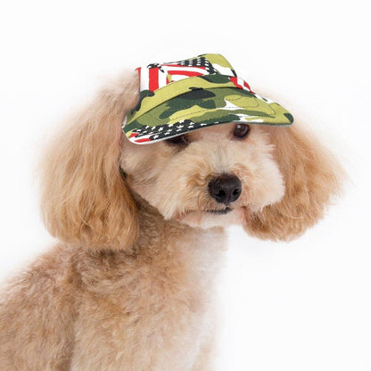 Plaid Summer Dog Baseball Cap