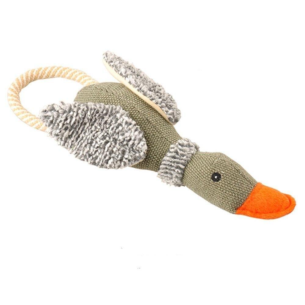 Duck Plush Rope Holder Toy