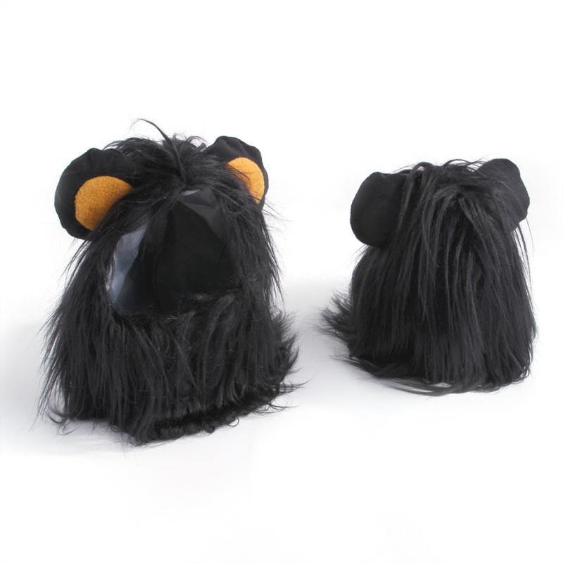 Cute Cat Lion Mane Hat Costume