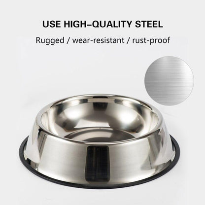 Stainless Steel Non-Slip Bowl