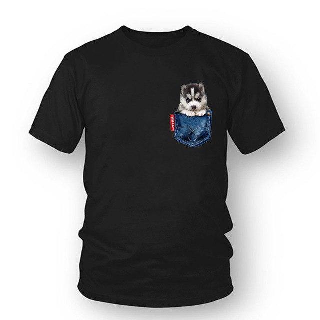 Husky Dog T-Shirt Women