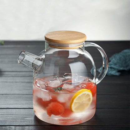 Big Heat-Resistant Glass Teapot