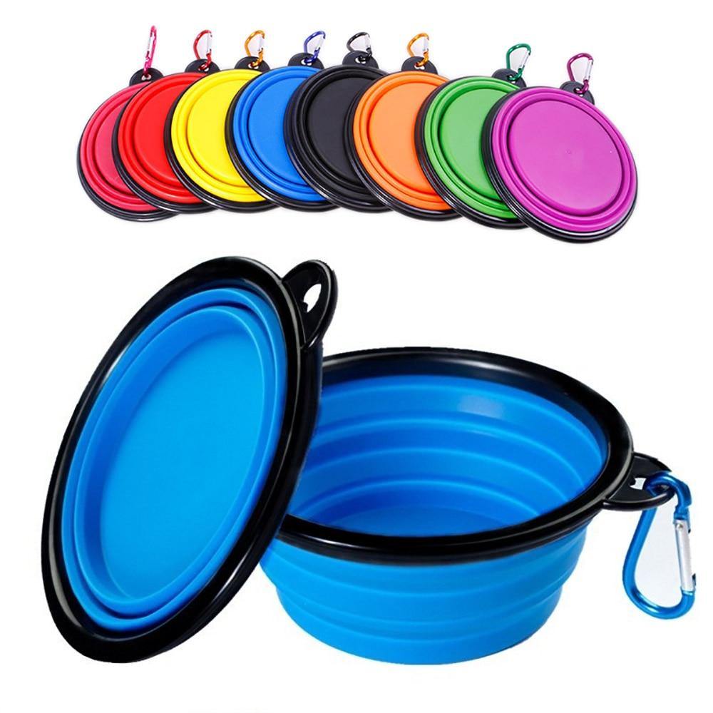 Collapsible Silicone Folding Travel Bowl