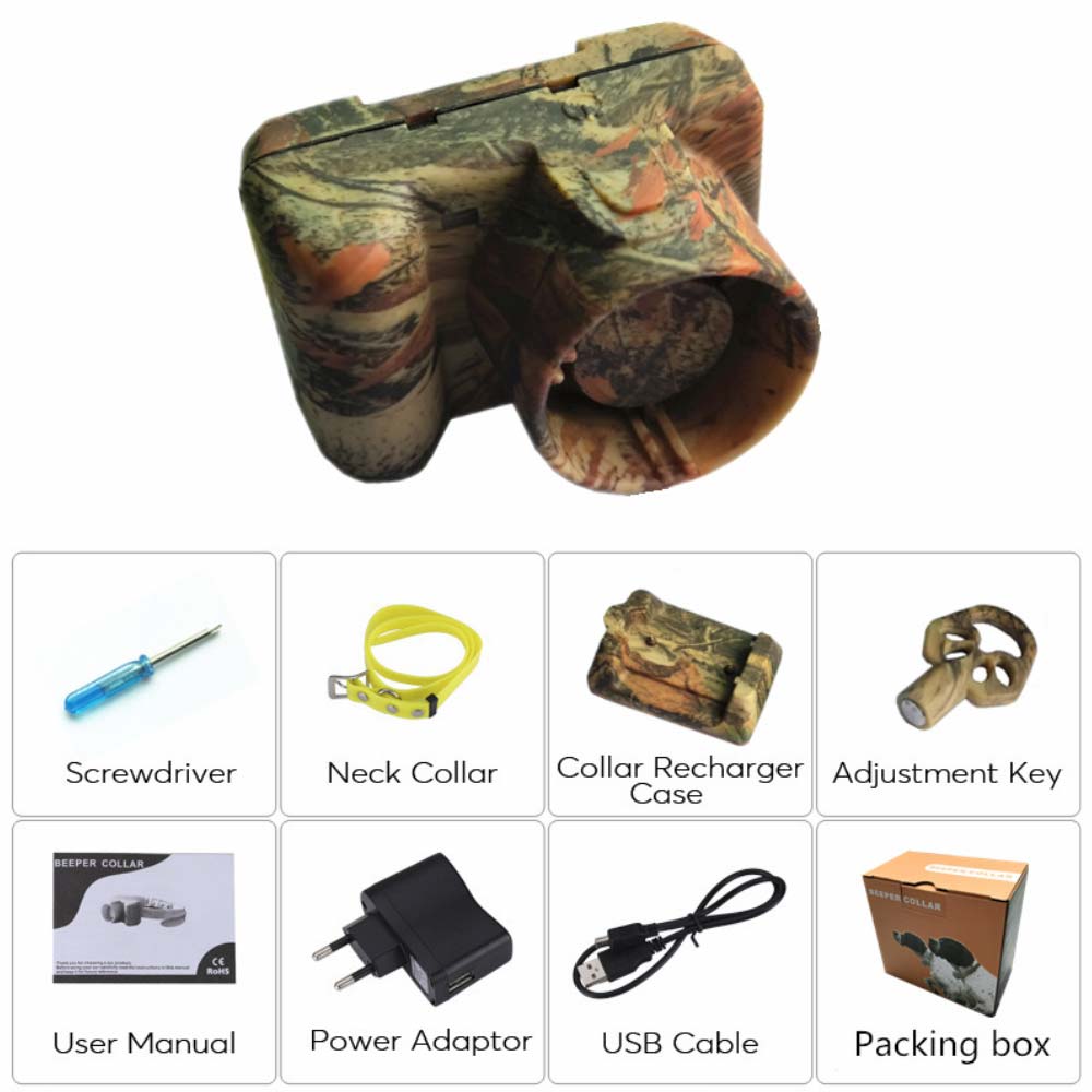 Rechargeable Hunting Waterproof Dog Beeper Collar