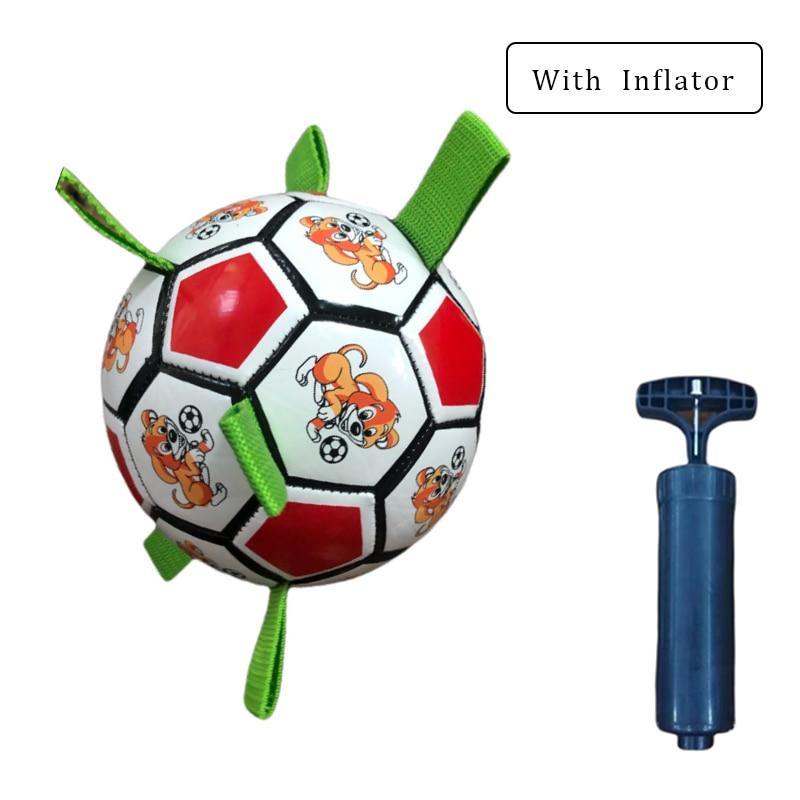 Dog Outdoor Interactive Soccer Chew Ball Bite Toy