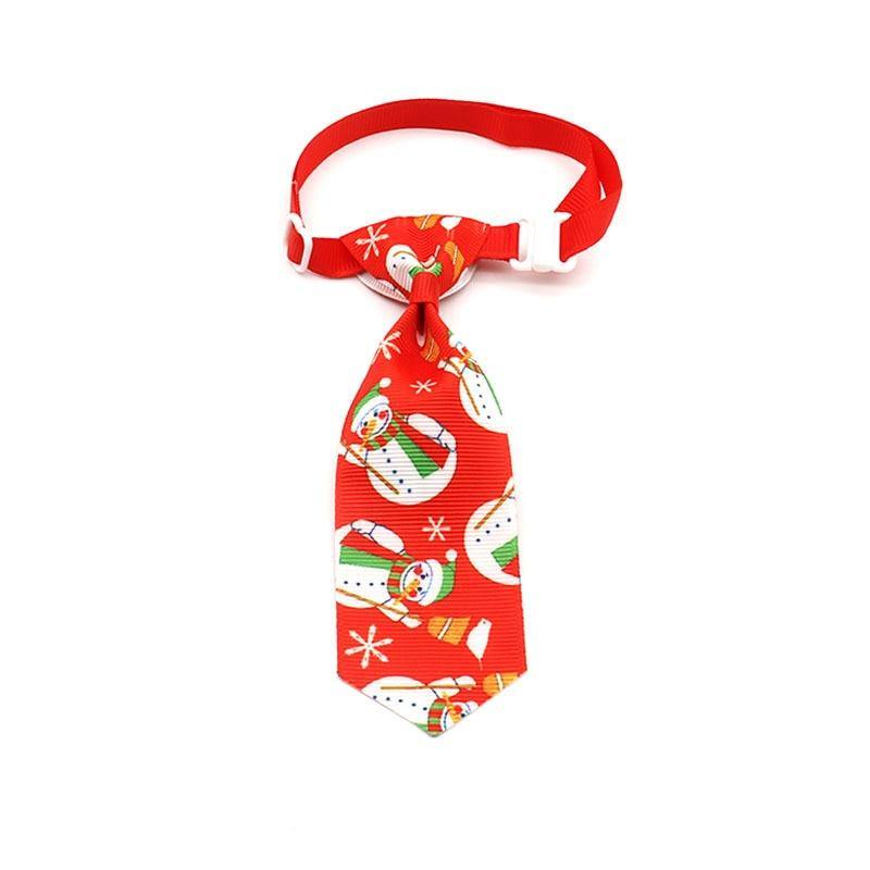 Pet Dog Cat Christmas Bow Tie Collar Accessories