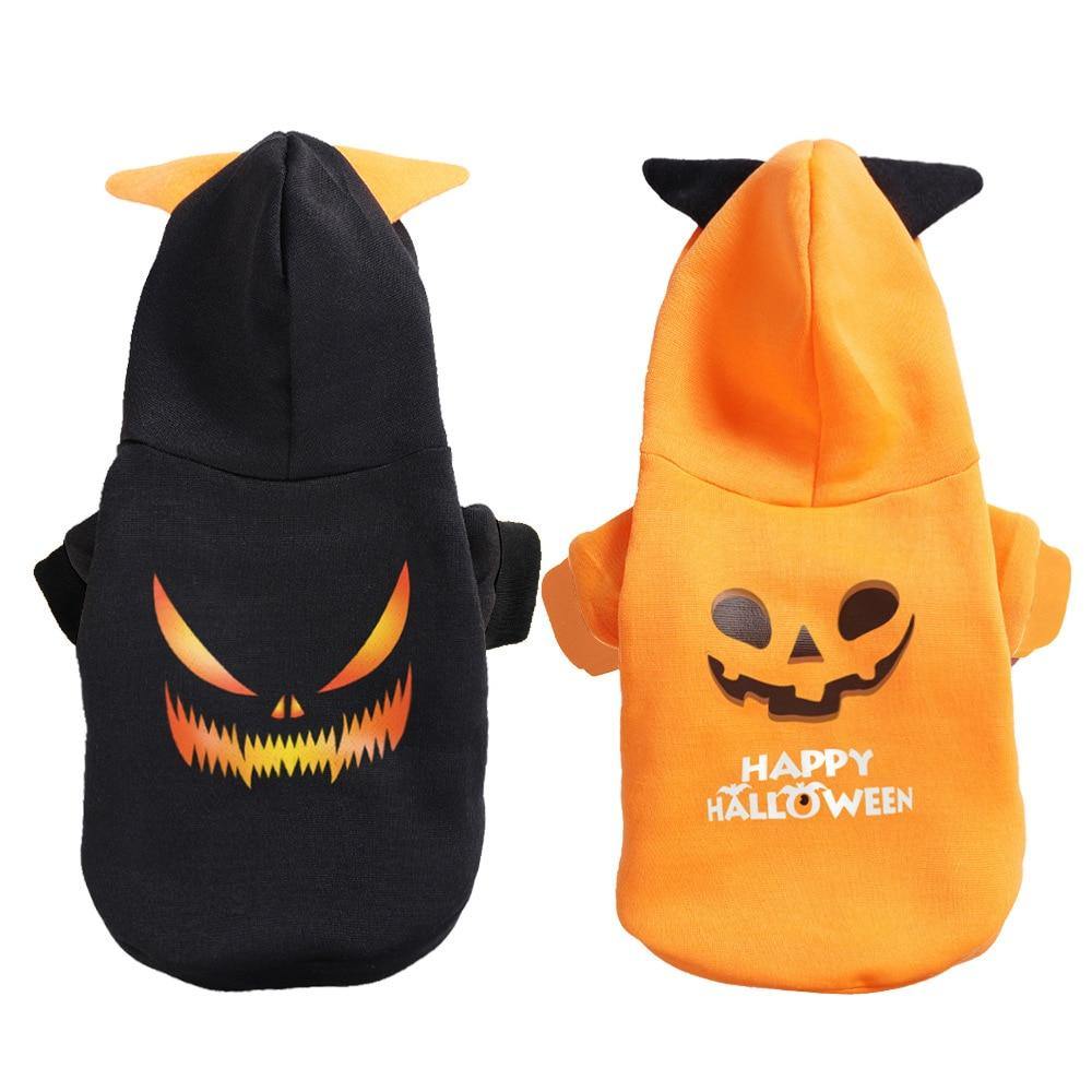 Halloween Dog Pumpkin Comfy Sweatshirt