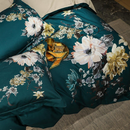Sigrid Vintage Blossom Egyptian Cotton Duvet Cover Set