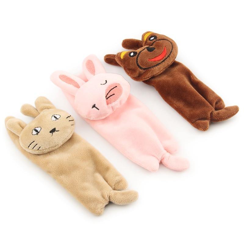 3Pc Cat Animal Squeak Sound Bear Toys