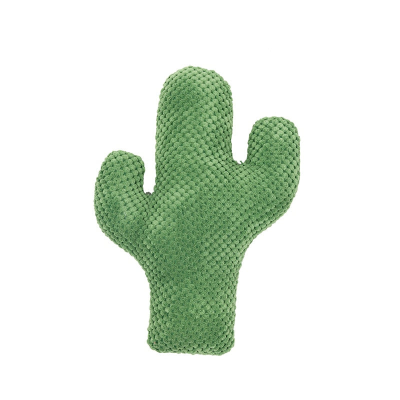 Cactus Catnip Cat Toy Pet Plush Chew Teeth Toy