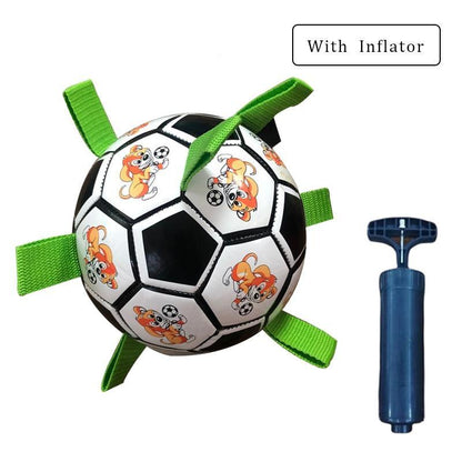 Dog Outdoor Interactive Soccer Chew Ball Bite Toy