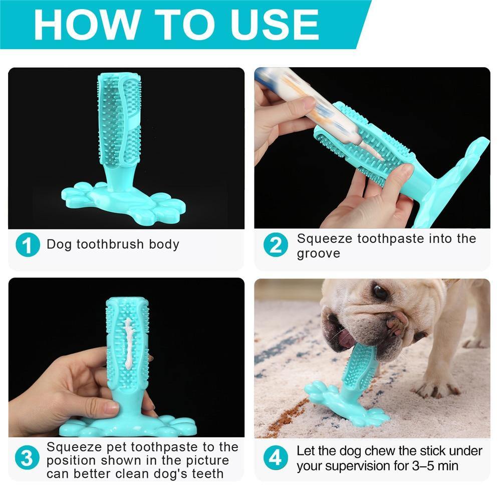 Space Shot Dog Tooth-Brush (FDA Approved)