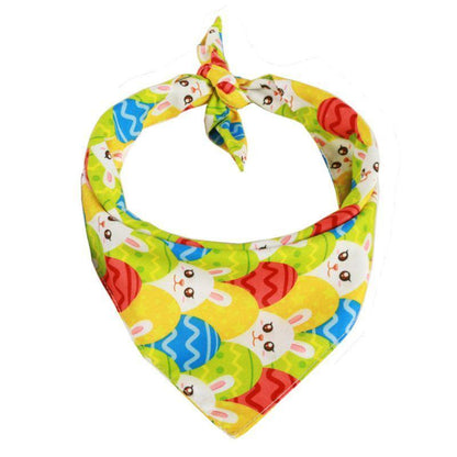 Easter Egg Dog Print Bandana