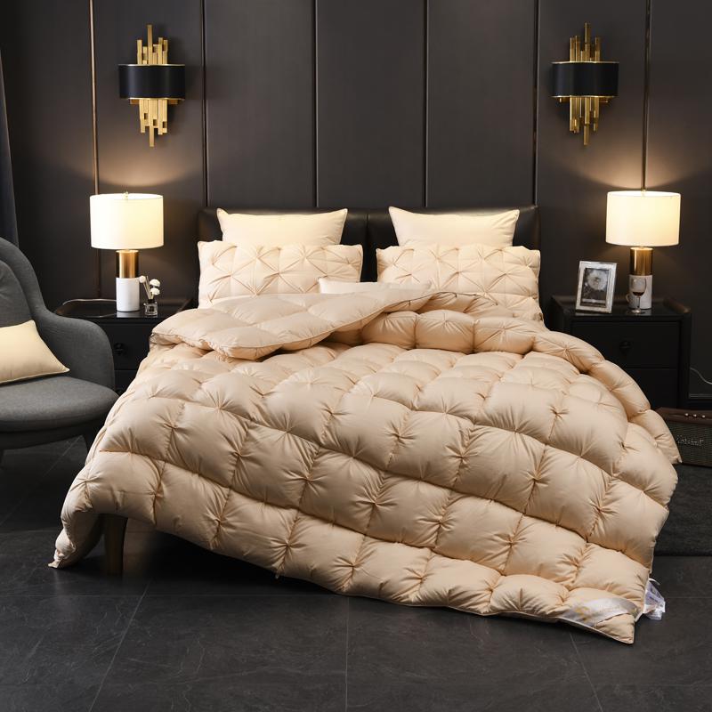 Tanya Pinch Quilted Goose Down Filling Comforter