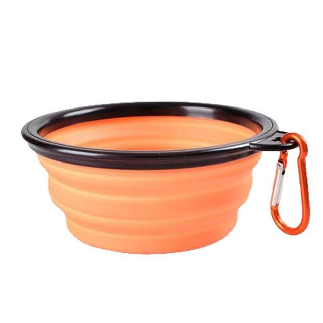 Collapsible Silicone Folding Travel Bowl