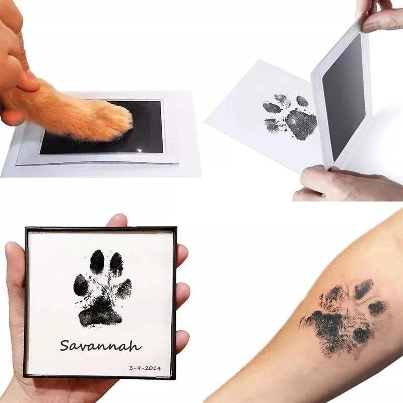 Dog Cat Footprint Stamp Pad