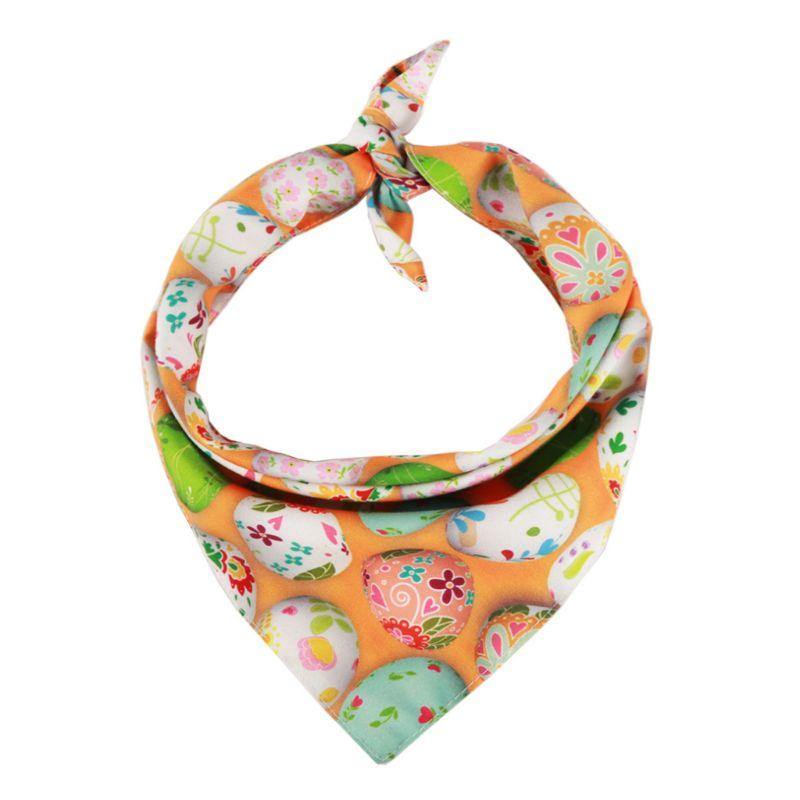 Easter Egg Dog Print Bandana