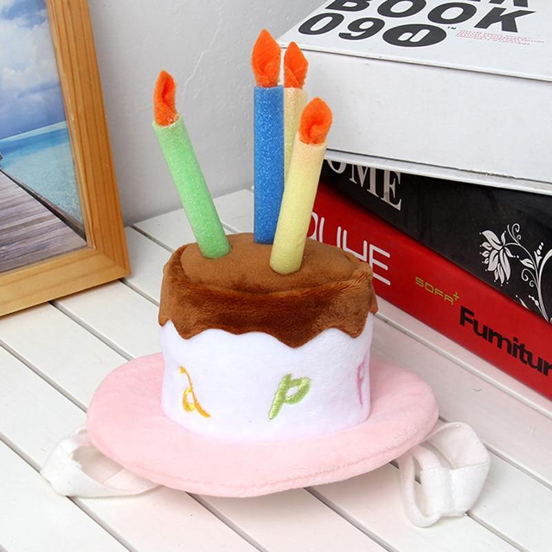 Dog Birthday Candle Hats