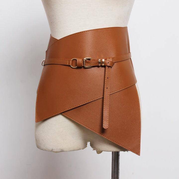 Waistband Leather Corset Belt