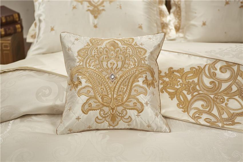 Rovenia Luxury Satin Cotton Duvet Cover Set