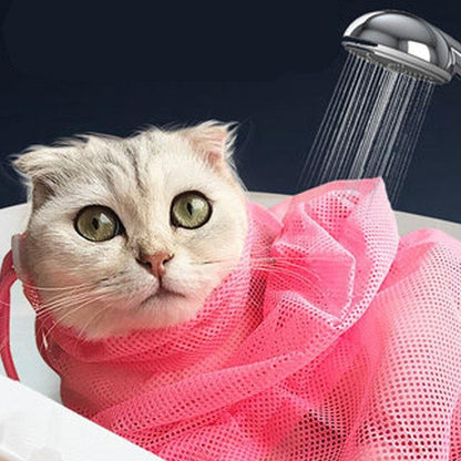 Ultimate Mesh Cat Shower Bag