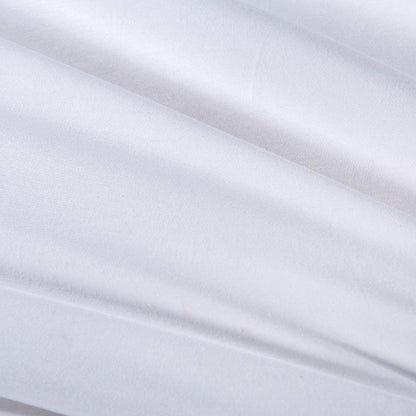 DeLuxxe White Egyptian Cotton Embroidery Duvet Cover Set