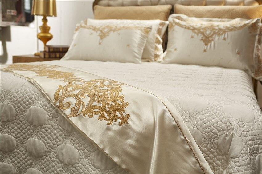 Rovenia Luxury Satin Cotton Duvet Cover Set