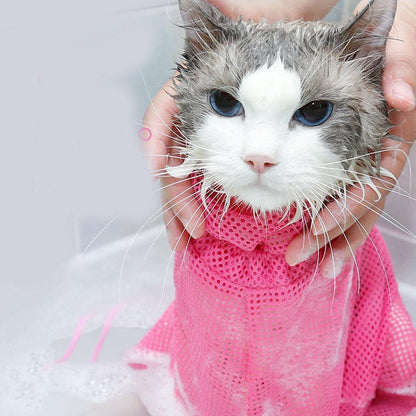 Ultimate Mesh Cat Shower Bag