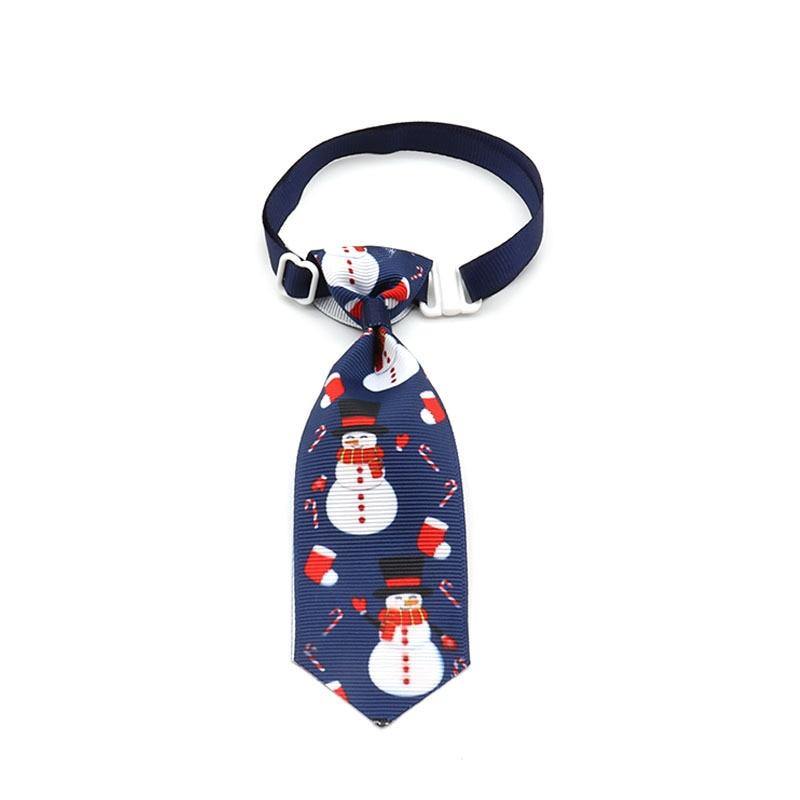 Pet Dog Cat Christmas Bow Tie Collar Accessories
