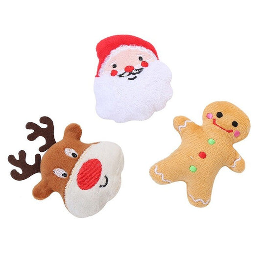 Christmas Pocket Sized Dog Plush Toys